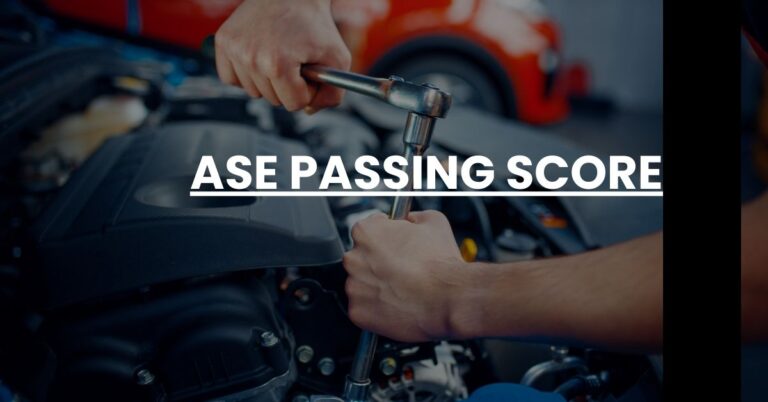 ASE Passing Score Feature Image