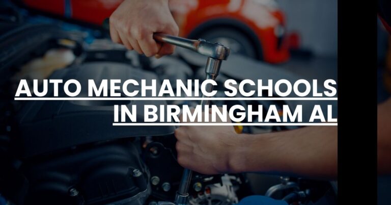 Auto Mechanic Schools in Birmingham AL Feature Image