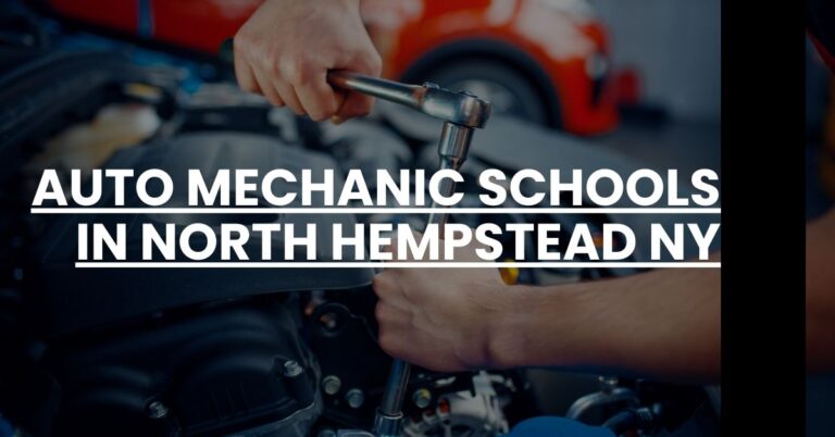 Auto Mechanic Schools in North Hempstead NY Feature Image