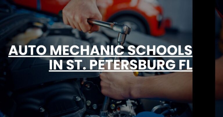 Auto Mechanic Schools in St