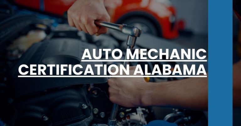 Auto Mechanic Certification Alabama Feature Image