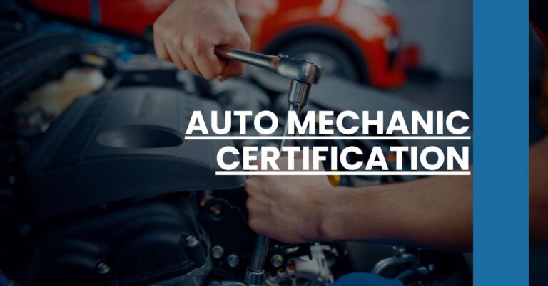 Auto Mechanic Certification Feature Image