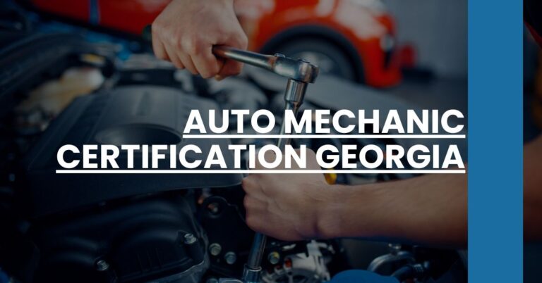 Auto Mechanic Certification Georgia Feature Image