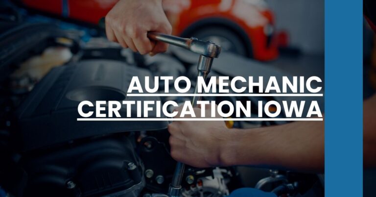 Auto Mechanic Certification Iowa Feature Image