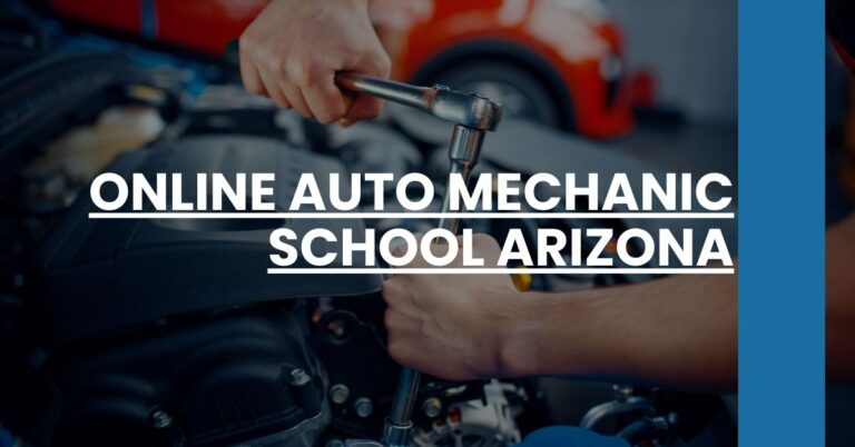 Online Auto Mechanic School Arizona Feature Image