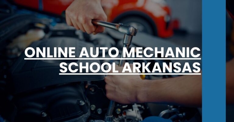 Online Auto Mechanic School Arkansas Feature Image