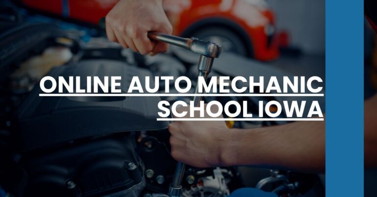 Online Auto Mechanic School Iowa Feature Image