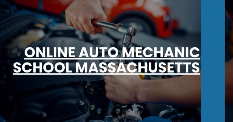 Online Auto Mechanic School Massachusetts Feature Image