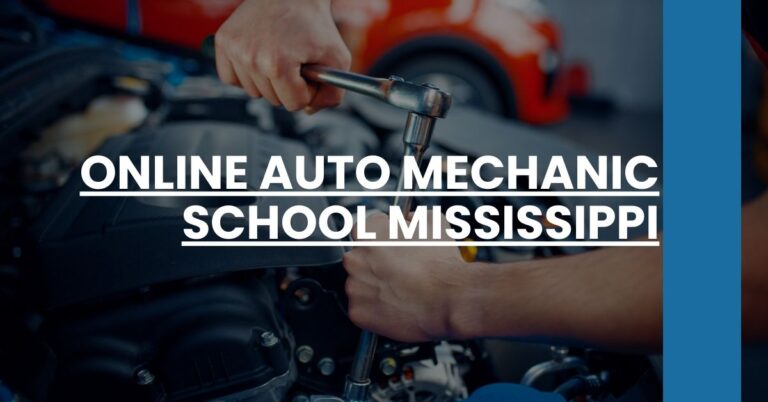 Online Auto Mechanic School Mississippi Feature Image