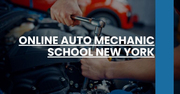 Online Auto Mechanic School New York Feature Image