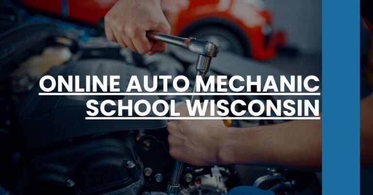 Online Auto Mechanic School Wisconsin Feature Image